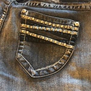 Express jeans (washed look, metallic dark)